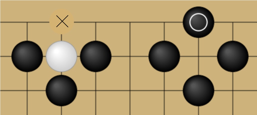 An image showing stone liberties.